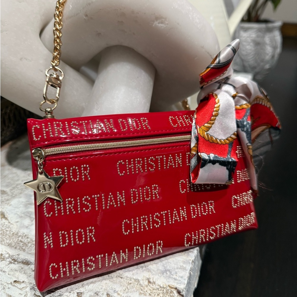 Dior Red Cosmetic pouch - Picture 2 of 8
